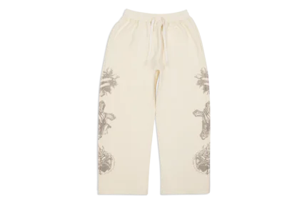 Werighteous "Tatted Believer" Sweatpants (Cream)
