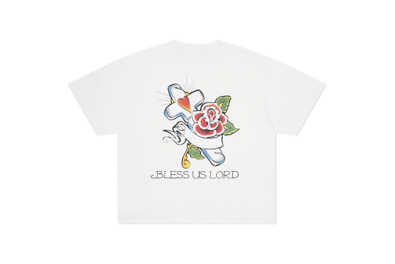 Risen_Tee_3_Back_1_6ea01c44-d952-49e9-9804-9cbc662d7c09 Werighteous "Bless Us Lord Risen" Tee